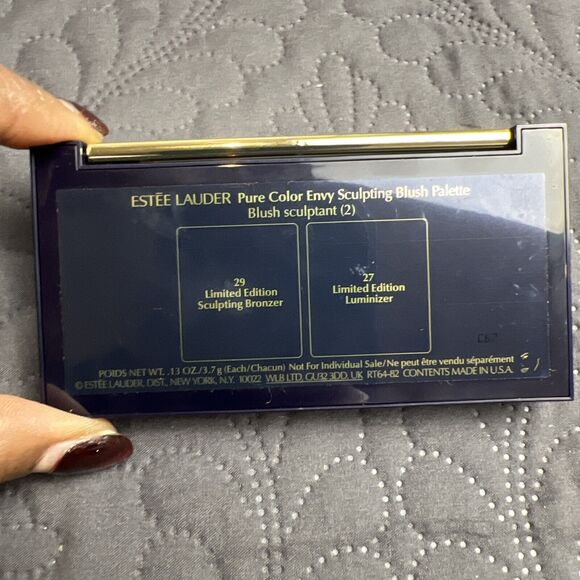 Estee Lauder Pure Color Envy Sculpting Blush Pallete Limited Edition Sculptant 2 - Picture 3 of 4